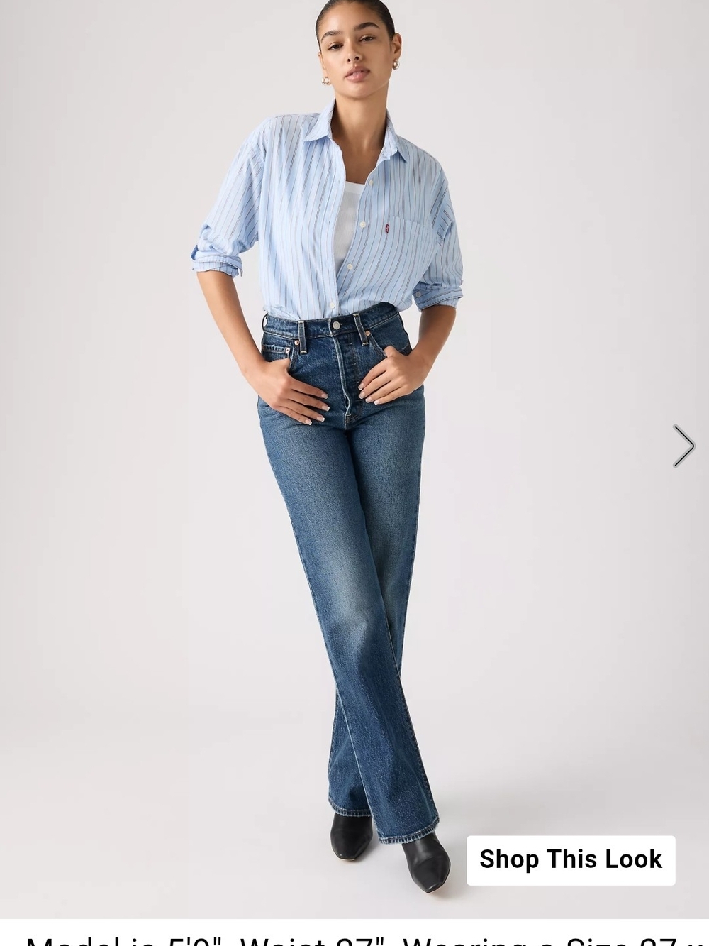 💖 Ribcage Straight Full Length Women's Levi Jeans